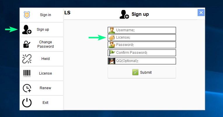 Sign Up Screen