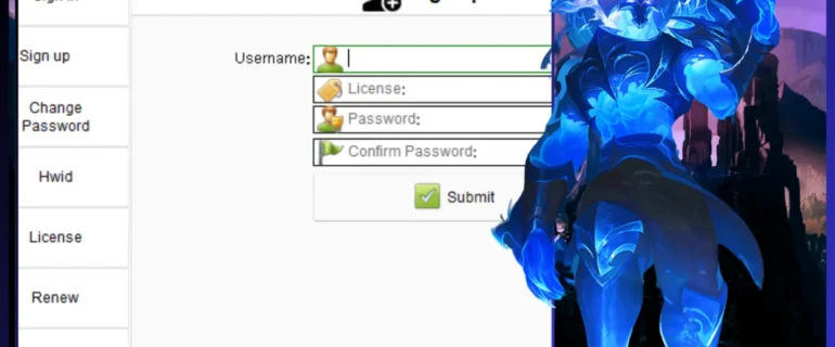 How to create account in LS script for League of Legends